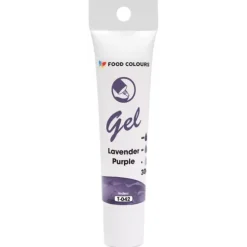 Barwniki W Żelu | Barwniki żelowe w tubce Lavender Purple – Lawendowy 30 g, Food Colours