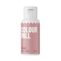 Colour Mill Barwniki Do Czekolady | Barwnik olejowy do mas tłustych różowy Dusk 20 ml