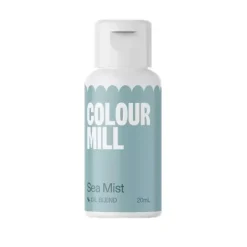 Colour Mill Barwniki Do Czekolady | Barwnik olejowy do mas tłustych turkusowy Sea Mist 20 ml
