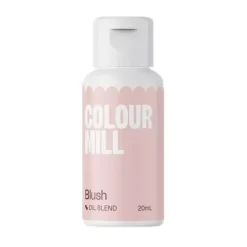 Colour Mill Barwniki Do Czekolady | Barwnik olejowy do mas tłustych różowy Blush 20 ml