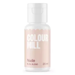 Colour Mill Barwniki Do Czekolady | Barwnik olejowy do mas tłustych kremowy Nude 20 ml
