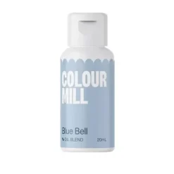 Colour Mill Barwniki Do Czekolady | Barwnik olejowy do mas tłustych niebieski Blue Bell 20 ml