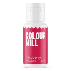 Colour Mill Barwniki Do Czekolady | Barwnik olejowy do mas tłustych malinowy Raspberry 20 ml