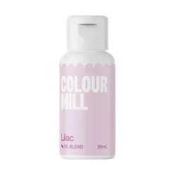 Colour Mill Barwniki Do Czekolady | Barwnik olejowy do mas tłustych różowy Lilac 20 ml