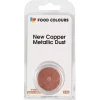 Food Colours Barwniki W Proszku | Barwnik pudrowy pyłkowy do pudrowania New Copper Metallic 2,5g