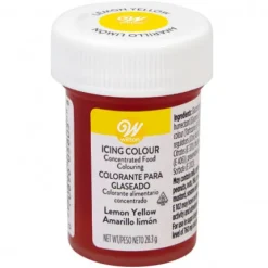 Wilton Barwniki W Żelu | Barwnik spożywczy cytrynowy żółty (28 g) -