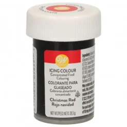 Wilton Barwniki W Żelu | Barwnik spożywczy świąteczna czerwień (28 g) -