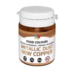 Food Colours Barwniki W Proszku | Barwnik w proszku miedziany Dust Copper 20 g