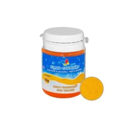 Food Colours Barwniki W Proszku | Barwnik w Proszku, Wodnorozpuszczalny, Żółty Słoneczny, 25 g,