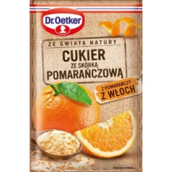 Dr. Oetker Ze Świata Natury|Dodatki Do Pieczenia | Cukier ze skórką pomarańczową