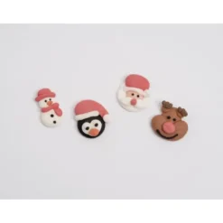 FunCakes Dekoracje Cukrowe | Dekoracje cukrowe Boże Narodzenie 12 szt.