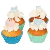 FunCakes Dekoracje Cukrowe | Dekoracje cukrowe chłopczyk "Baby Boy" 8 szt.
