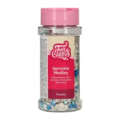 FunCakes Posypki Cukrowe | Dekoracje cukrowe Frosty, 65 g -