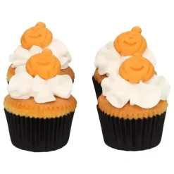FunCakes Dekoracje Cukrowe | Dekoracje cukrowe Halloween Dynie 12 szt.