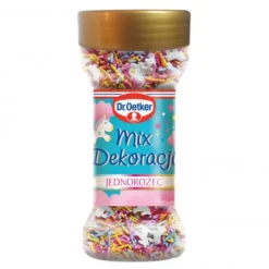 Dr. Oetker Posypki Cukrowe | Dekoracje cukrowe Jednorożec 52 g -