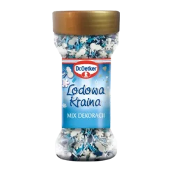 Dr. Oetker Posypki Cukrowe | Dekoracje cukrowe Lodowa kraina 48 g
