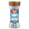 Dr. Oetker Posypki Cukrowe | Dekoracje cukrowe Perełki srebrne 42 g -
