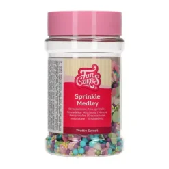 FunCakes Posypki Cukrowe | Dekoracje cukrowe Pretty Sweet 180 g