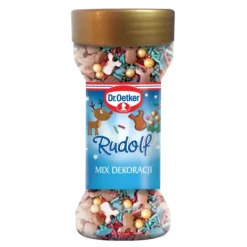 Dr. Oetker Posypki Cukrowe | Dekoracje cukrowe Rudolf 50 g -