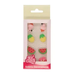 FunCakes Dekoracje Cukrowe | Dekoracje cukrowe tropikalne "Tropical" 8 szt.