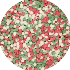 FunCakes Posypki Cukrowe | Dekoracje cukrowe Świąteczne confetti 60 g
