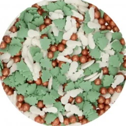 FunCakes Posypki Cukrowe | Dekoracje cukrowe Świąteczny Mix 55 g