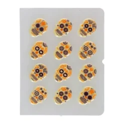 FunCakes Dekoracje Cukrowe | Dekoracje czekoladowe Czaszki Halloween 12 szt.