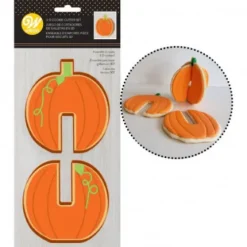 Wilton Foremki I Wykrawacze | Foremki wykrawacze do ciastek Halloween dynia (2 szt.) -