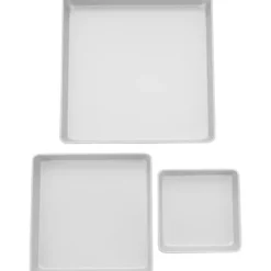 Wilton Formy Prostokątne|Zestawy Form | Forma kwadratowa do pieczenia Performance 3 szt -