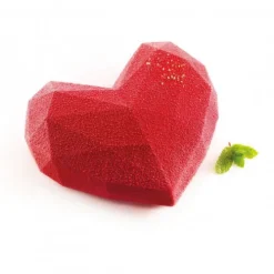 Silikomart Formy Silikonowe | Forma silikonowa do ciasta Geometric Heart