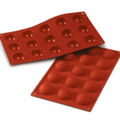 Silikomart Formy Silikonowe | Forma silikonowa półkule Ø4cm