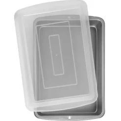Wilton Formy Prostokątne | Forma z pokrywą do pieczenia (33 x 23 cm) Recipe Right -