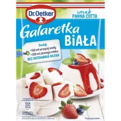Dr. Oetker Desery W Proszku | Galaretka biała smak panna cotta