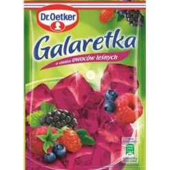 Dr. Oetker Desery W Proszku | Galaretka o smaku owoców leśnych