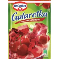 Dr. Oetker Desery W Proszku | Galaretka o smaku wiśniowym