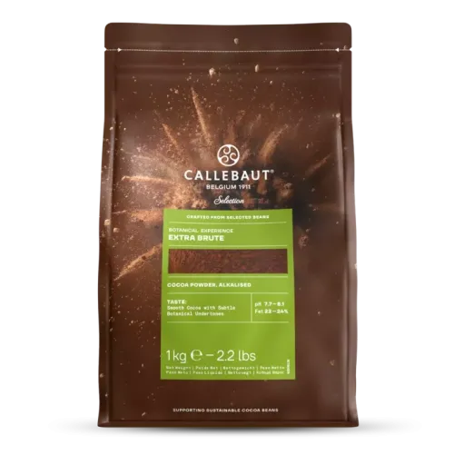 Callebaut Kakao | Kakao ciemne Botanical Extra Brute 1 kg