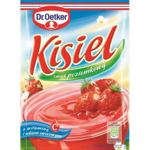 Dr. Oetker Desery W Proszku | Kisiel smak poziomkowy