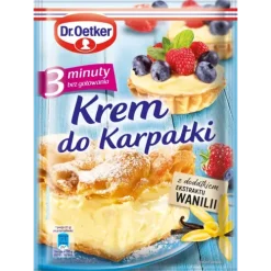 Dr. Oetker Kremy I Masy Śmietanowe | Krem do Karpatki 3 minuty