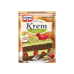 Dr. Oetker Kremy I Masy Śmietanowe | Krem do tortów i ciast smak pistacjowy
