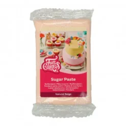 FunCakes Masy Cukrowe | Masa cukrowa beżowa "Natural beige", 250 g -
