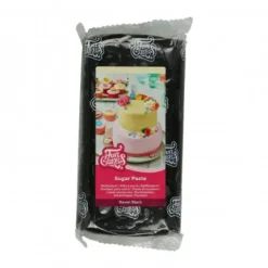 FunCakes Masy Cukrowe | Masa cukrowa czarna "Raven Black" 1 kg -