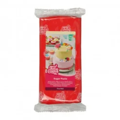 FunCakes Masy Cukrowe | Masa cukrowa czerwona "Fire Red" 1 kg -