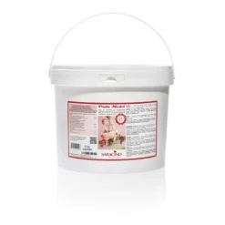 Saracino Masy Cukrowe | Masa cukrowa do modelowania, biała, 5 kg -