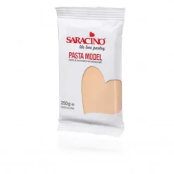 Saracino Masy Cukrowe | Masa cukrowa do modelowania, cielista, 250 g -