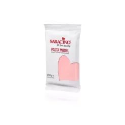 Saracino Masy Cukrowe | Masa cukrowa do modelowania różowa 250 g -