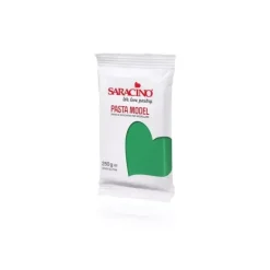 Saracino Masy Cukrowe | Masa cukrowa do modelowania zielona 250 g -
