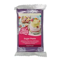 FunCakes Masy Cukrowe | Masa cukrowa fioletowa "Royal Purple" 250 g