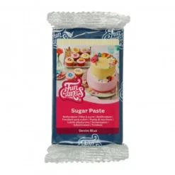 FunCakes Masy Cukrowe | Masa cukrowa niebieski "Denim Blue" 250 g -