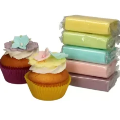 FunCakes Masy Cukrowe | Masa cukrowa zestaw pastelowe kolory "Pastel Colours" 5 x 100 g -