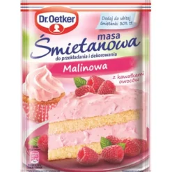Dr. Oetker Kremy I Masy Śmietanowe | Masa śmietanowa Malinowa
